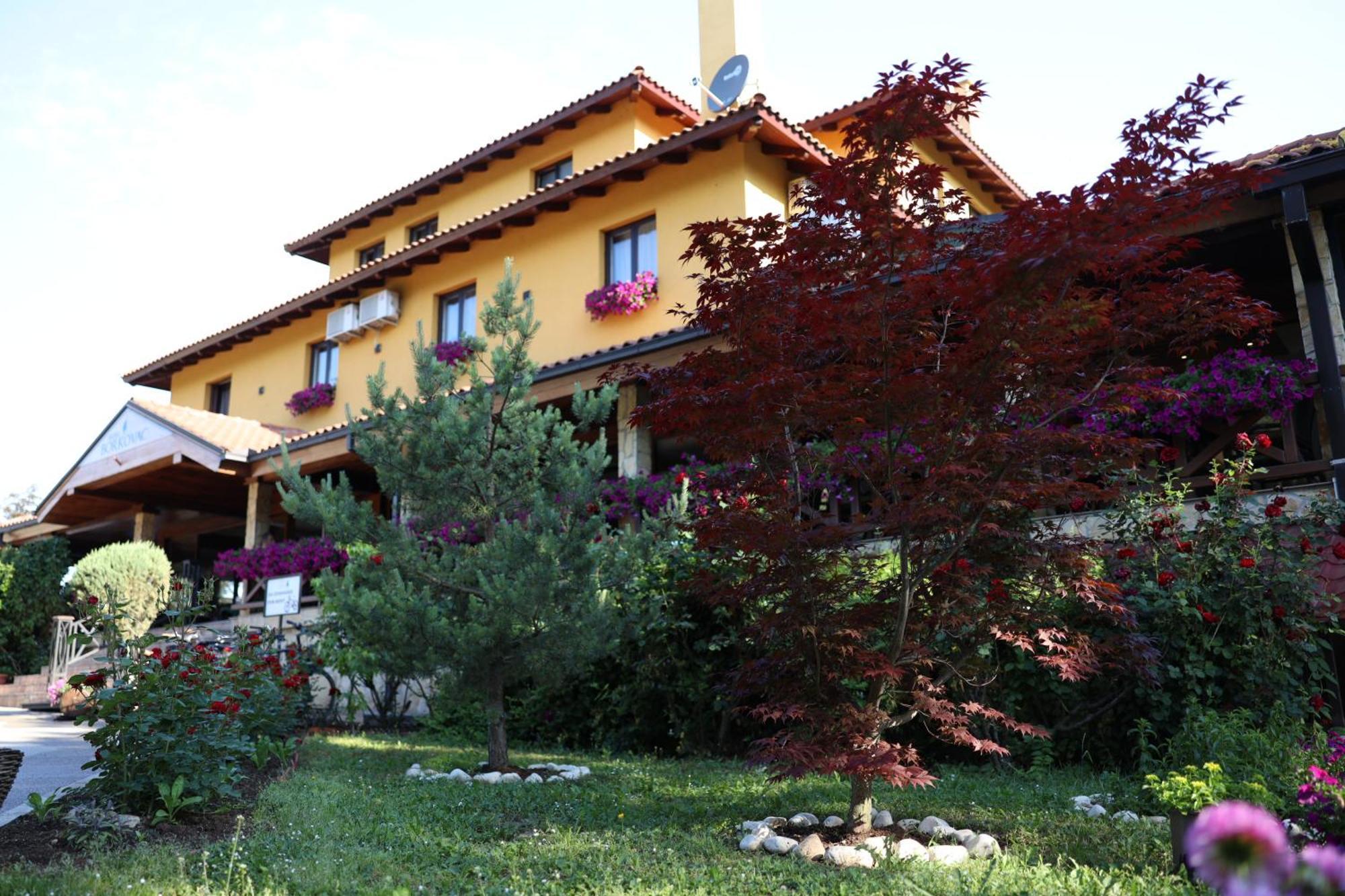 Hotel Borkovac Ruma Exterior foto